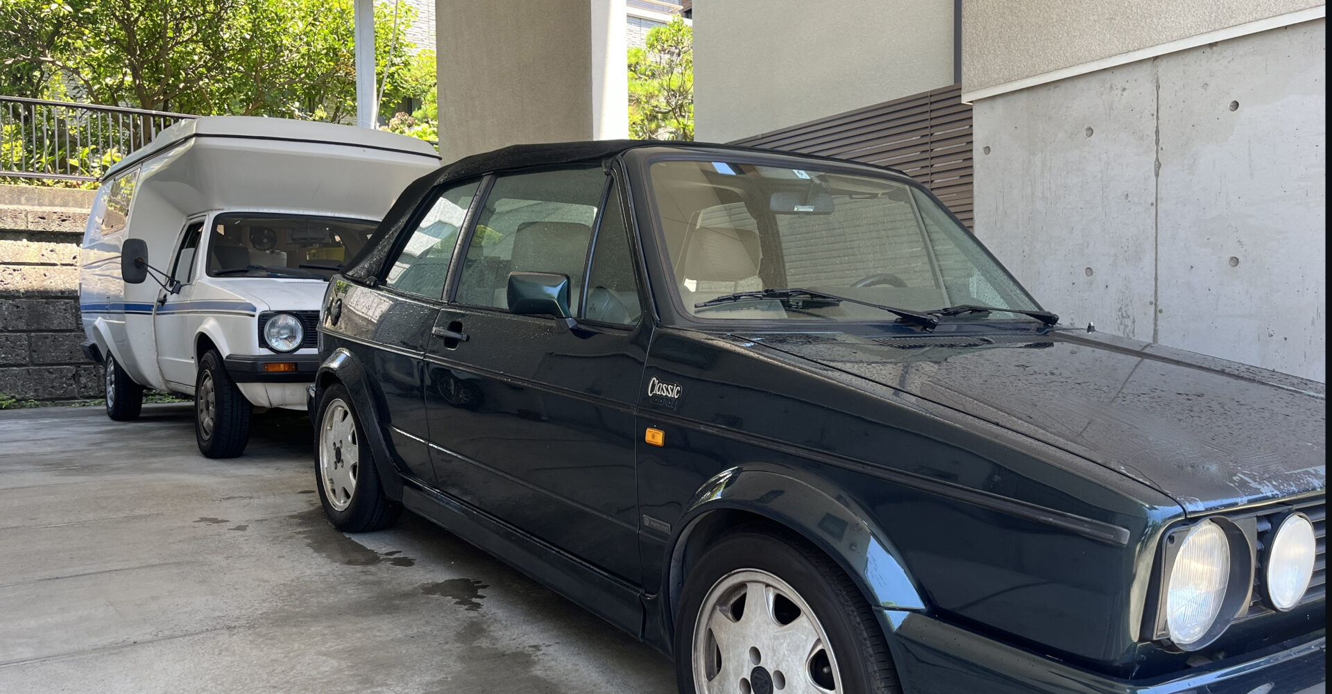 【VW Golf１】キャンピングカー2年ぶりの帰宅